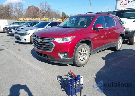 2018 Chevrolet Traverse 1Lt из США, поврежденный, VIN 1GNERGKWXJJ185280